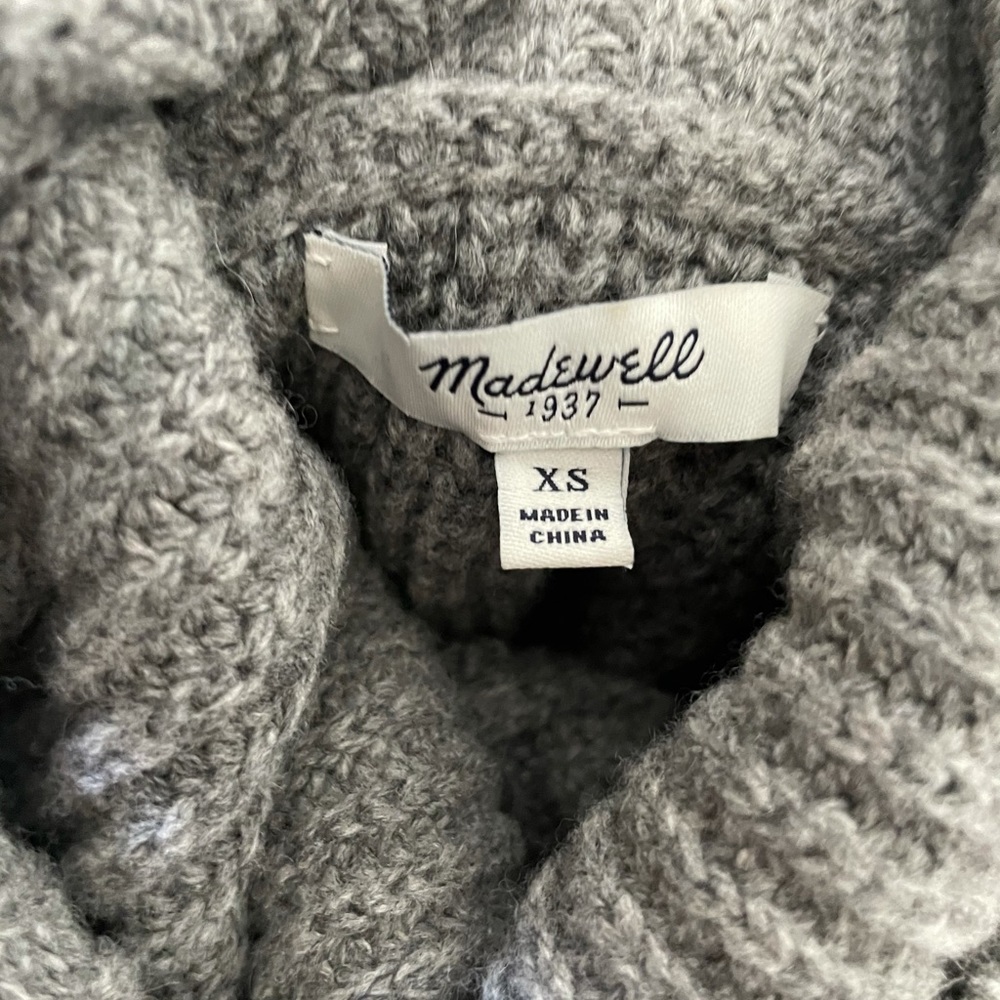Madewell sleeveless wool turtleneck sweater XS - Picture 5 of 5